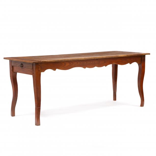 french-provincial-style-oak-farm-table