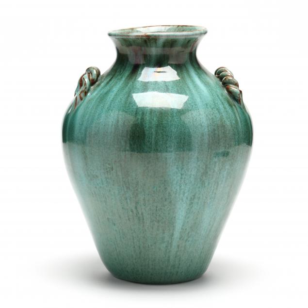 vase-with-braided-handles-attributed-j-b-cole-pottery-nc