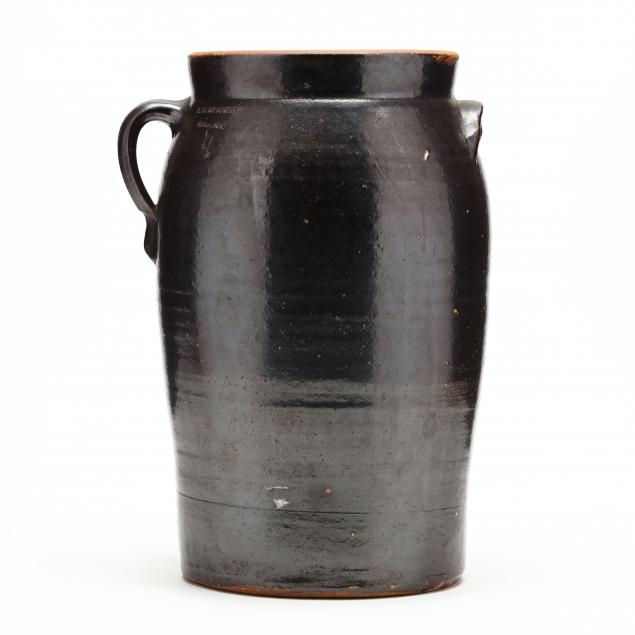 four-gallon-churn-o-henry-pottery-valdese-nc