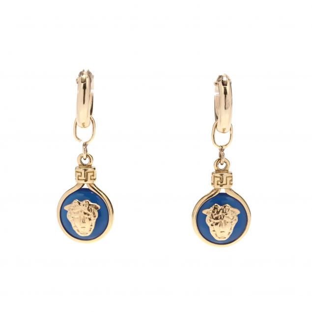 gold-hoop-earrings-with-charm-faro