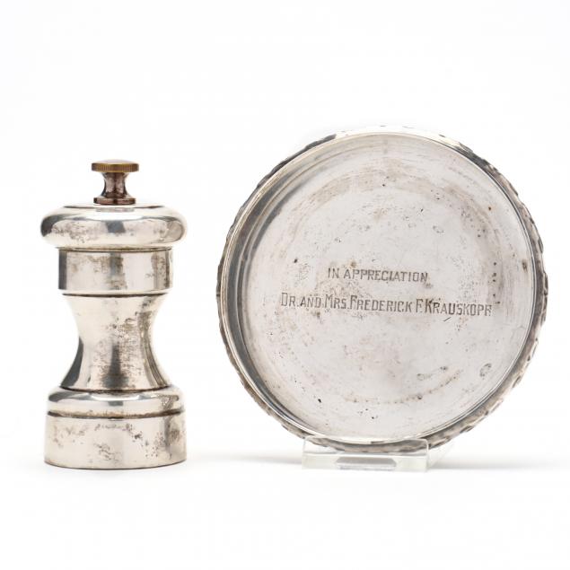 sterling-silver-wine-trivet-and-pepper-mill