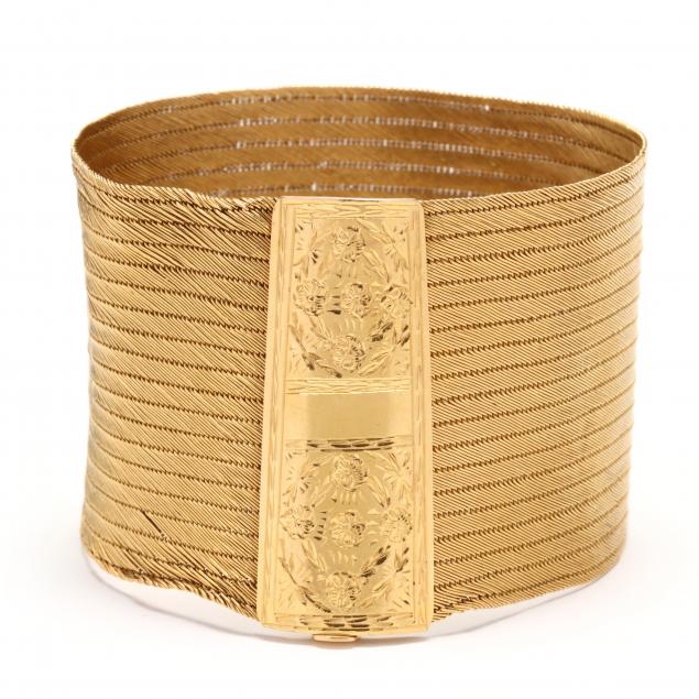 wide-22kt-gold-cuff-bracelet-sezer