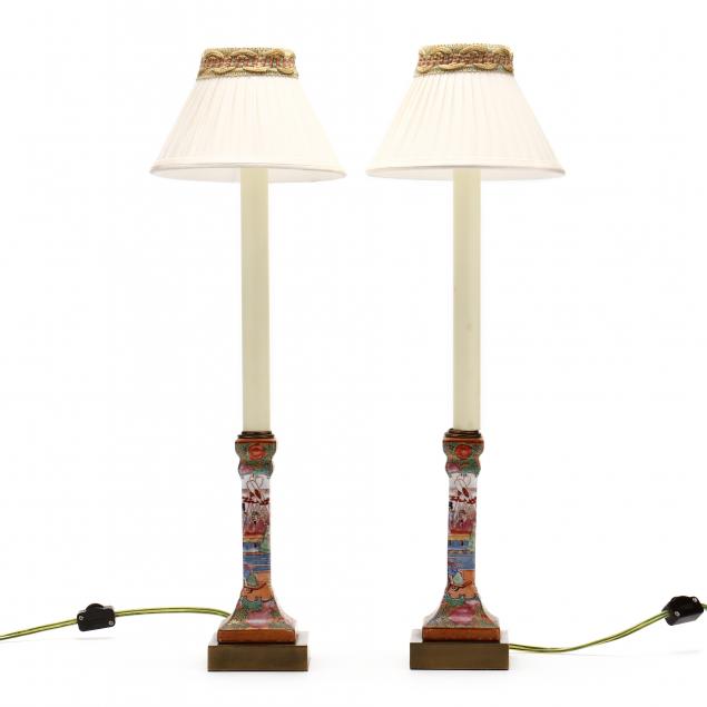 pair-of-chinese-export-style-porcelain-candlestick-lamps