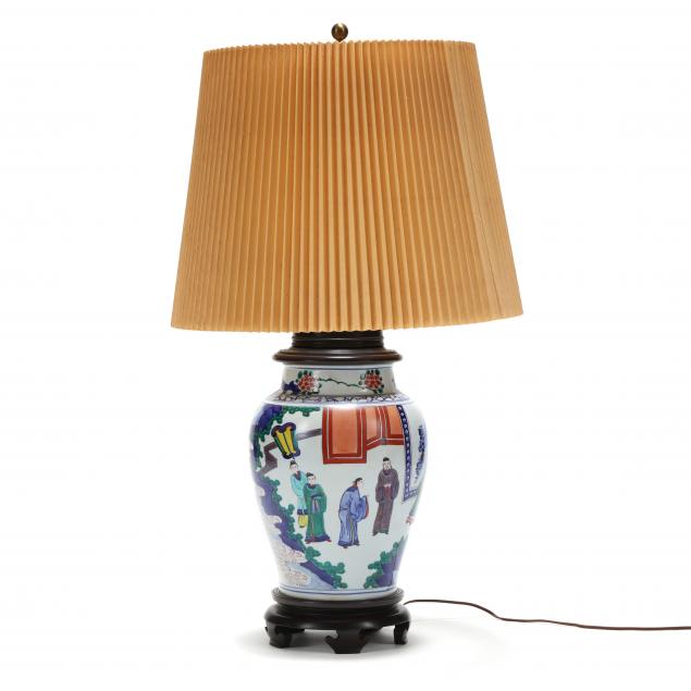 chinese-export-style-porcelain-table-lamp