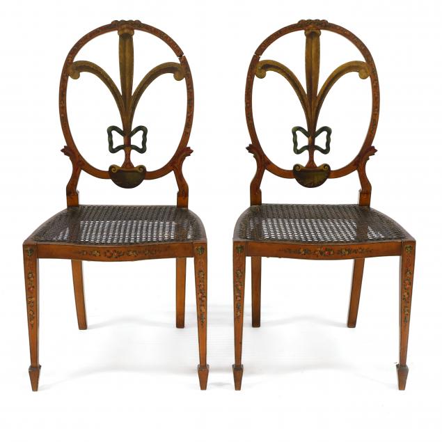 pair-of-adams-style-painted-fruitwood-side-chairs