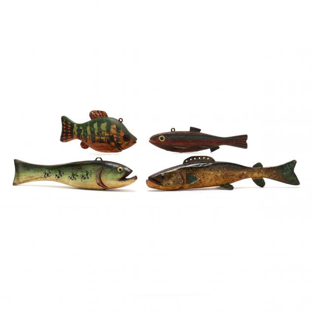 four-vintage-fishing-decoys-including-duluth-fish-decoys