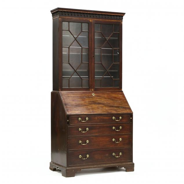george-iii-inlaid-mahogany-bureau-bookcase