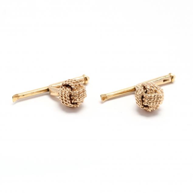 14kt-gold-knot-motif-shirt-studs-tiffany-co