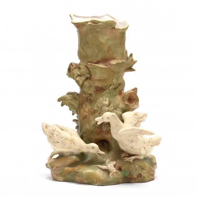 a-large-vintage-ceramic-sculptural-vase-czechoslovakia