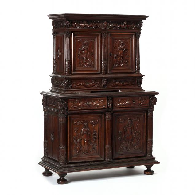 french-renaissance-carved-walnut-armoire-a-deux-corps