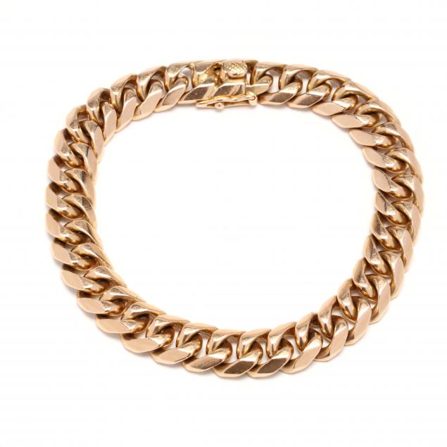 gold-link-bracelet