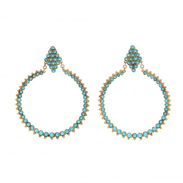 gold-and-turquoise-hoop-earrings