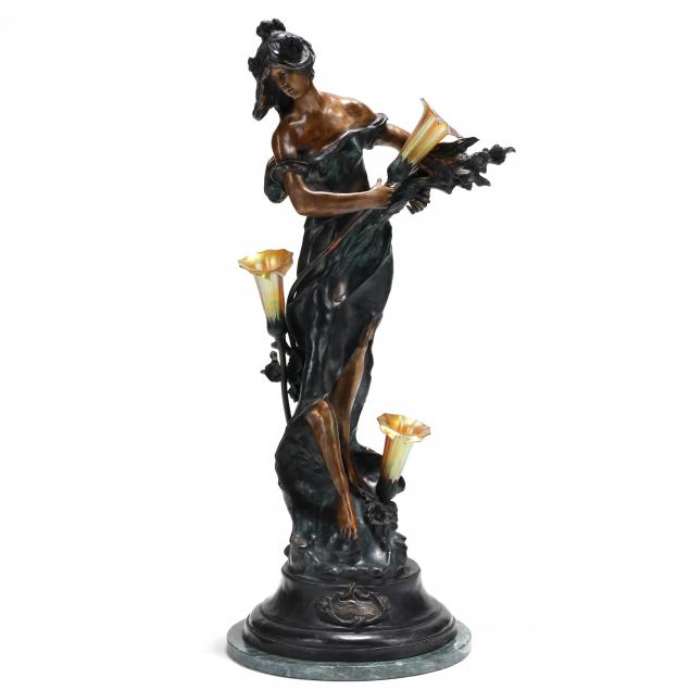 after-auguste-moreau-french-1855-1919-large-art-nouveau-style-figural-table-lamp