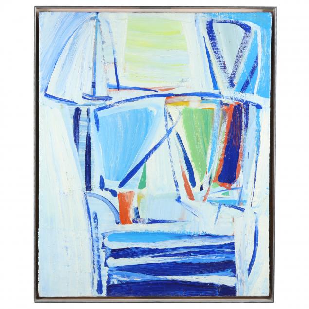 daniel-clesse-french-1932-2016-untitled-abstract-in-blues-green-and-orange