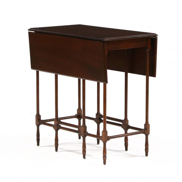 wellington-hall-english-style-mahogany-drop-side-table