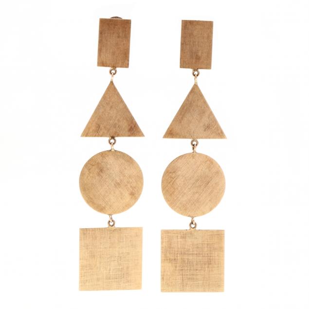 gold-geometric-dangle-earrings