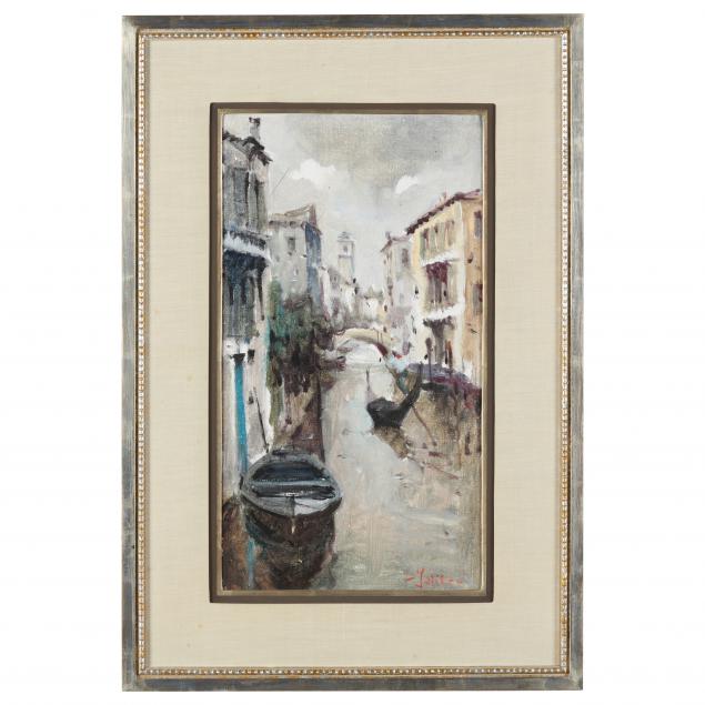 vintage-painting-of-a-venetian-canal