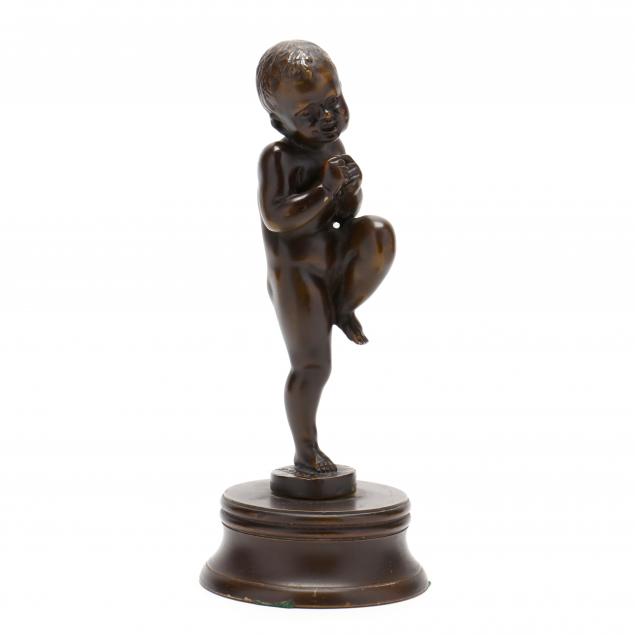 continental-bronze-of-a-capering-toddler