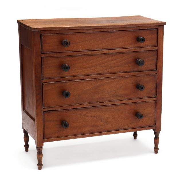southern-walnut-miniature-chest-of-drawers