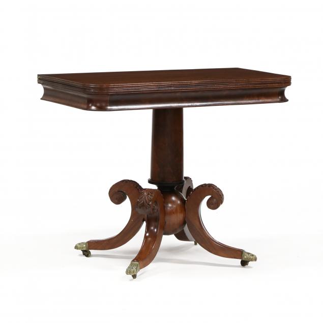 american-classical-carved-mahogany-game-table