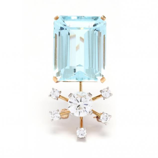 gold-aquamarine-and-diamond-brooch