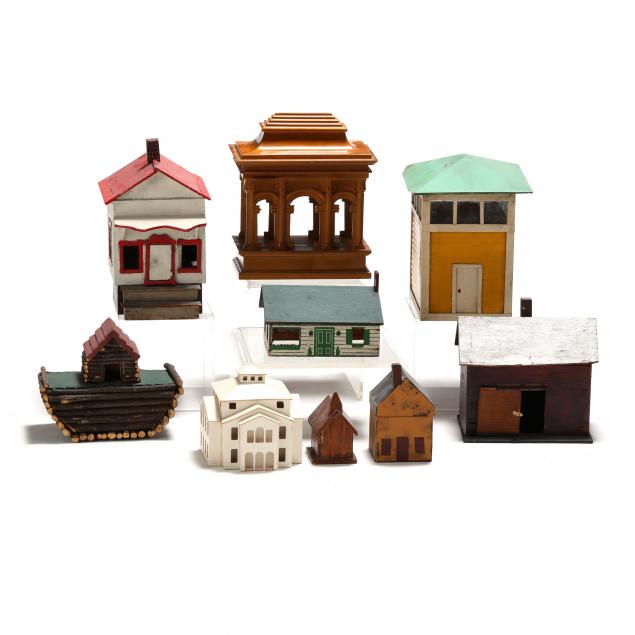 collection-of-nine-model-buildings