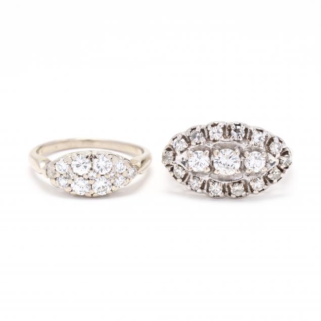 two-white-gold-and-diamond-rings