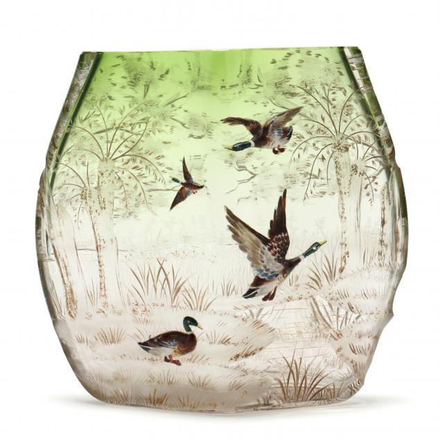 moser-rock-crystal-engraved-and-enamel-glass-vase