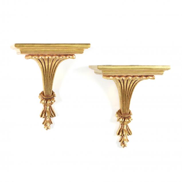 pair-of-decorative-gilt-wall-brackets
