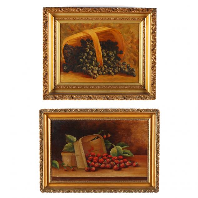 two-antique-american-still-life-paintings-with-fruit