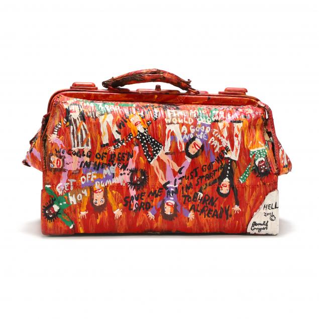outsider-folk-art-ronald-cooper-ky-1931-2012-hell-in-a-handbag