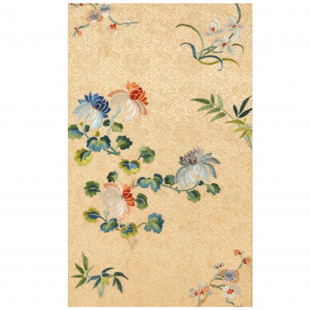a-framed-japanese-silk-embroidery