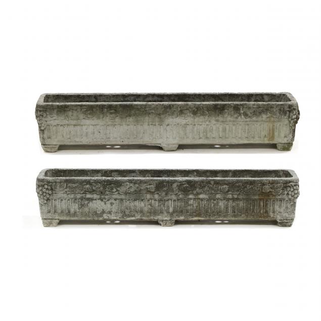 vintage-pair-of-large-cast-stone-trough-form-planters