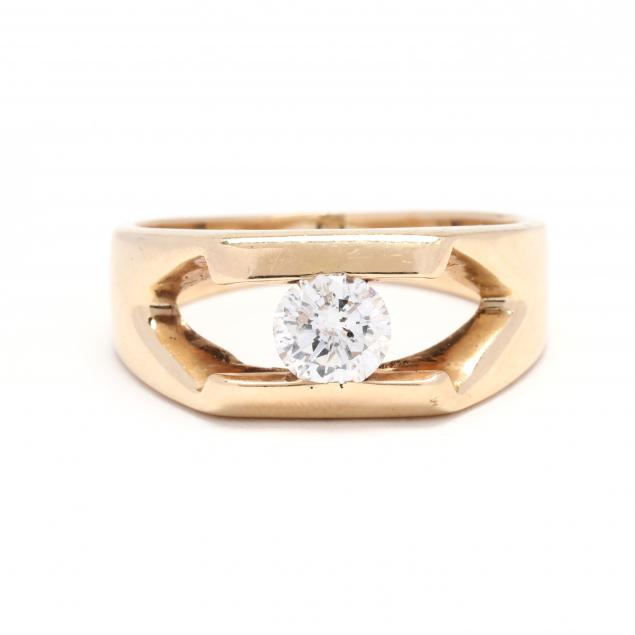 gent-s-gold-and-diamond-ring