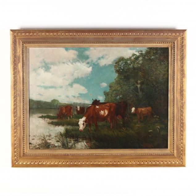 henry-george-keller-american-1869-1949-cows-watering