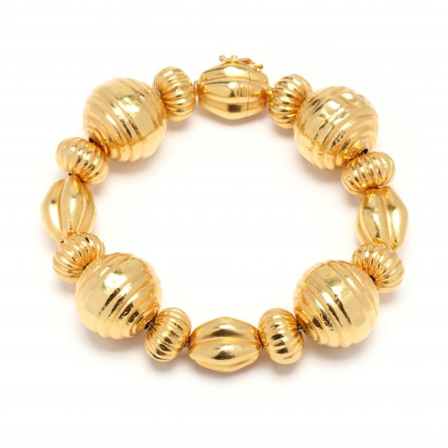 18kt-gold-bead-bracelet-lalaounis