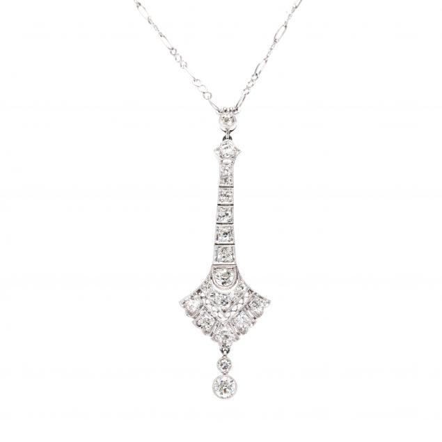 art-deco-platinum-and-diamond-lavalier