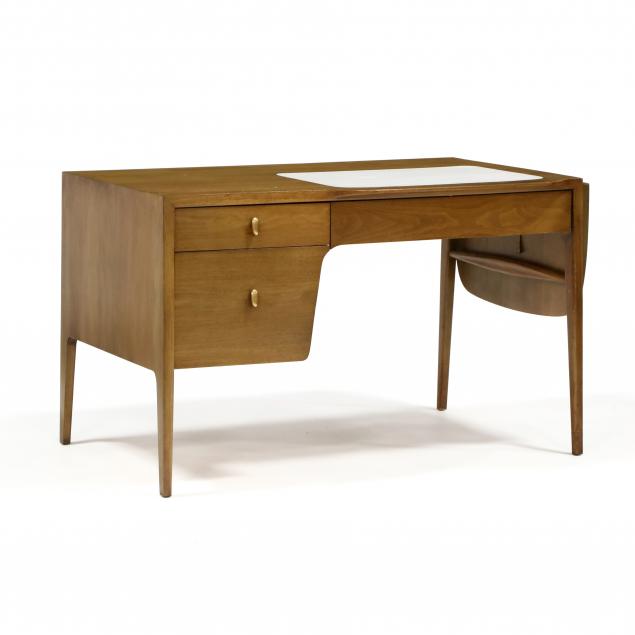 Drexel, Profile Walnut Desk (Lot 2188 - Modern Art & DesignAug 19, 2021 ...