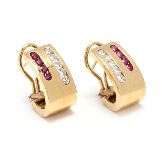 gold-and-gem-set-earrings