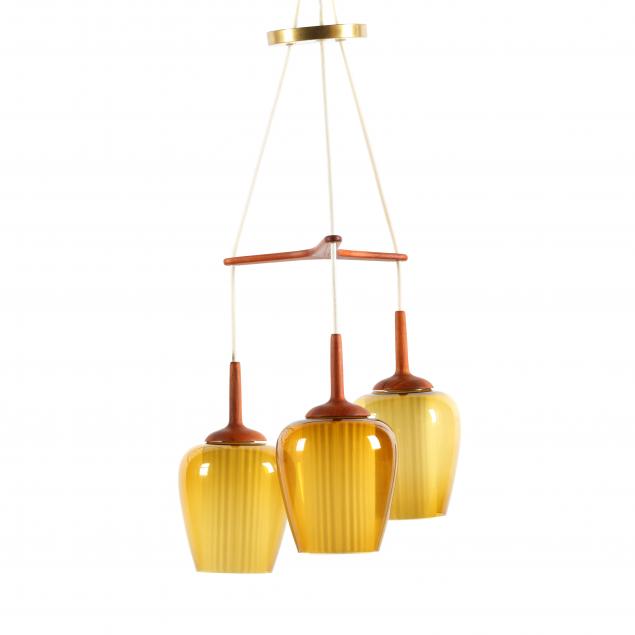 vintage-teak-and-glass-triple-pendant-hanging-light