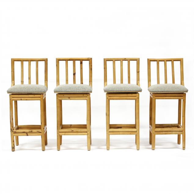 set-of-four-vintage-bamboo-barstools