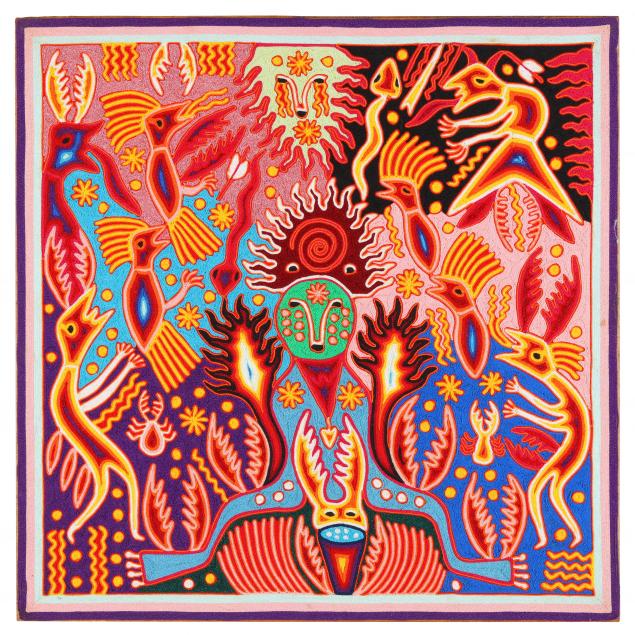 jose-benitez-sanchez-huichol-1938-2009-yarn-painting