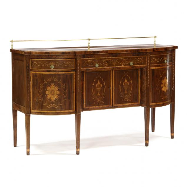 edwardian-inlaid-mahogany-sideboard