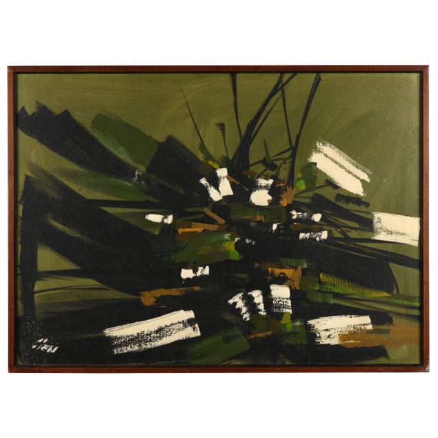 etta-benjamin-cien-american-1924-2009-abstract-composition-in-green