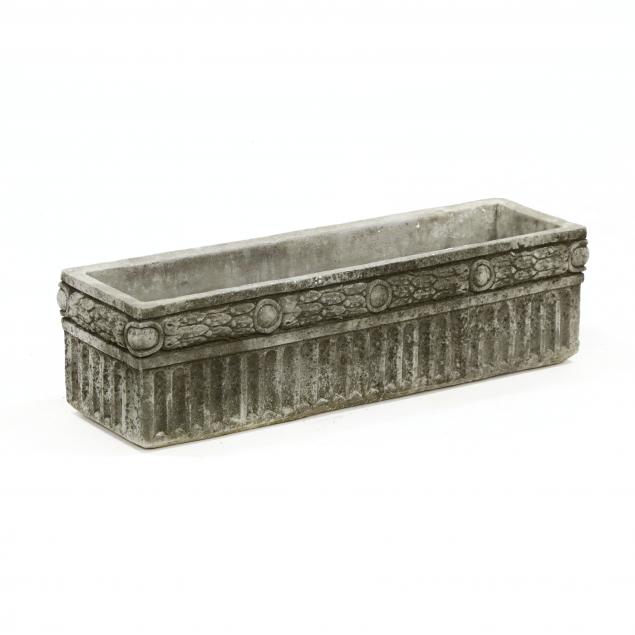 cast-stone-trough-form-planter