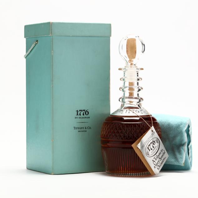 1776-whiskey-by-seagram-with-tiffany-decanter