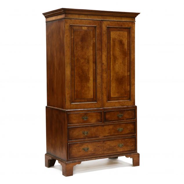 george-iii-style-style-burl-wood-linen-press