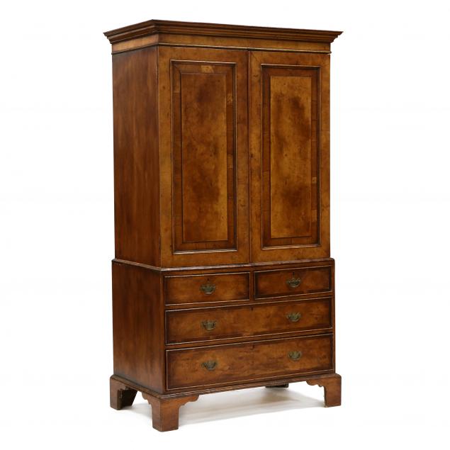 george-iii-style-style-burl-wood-linen-press