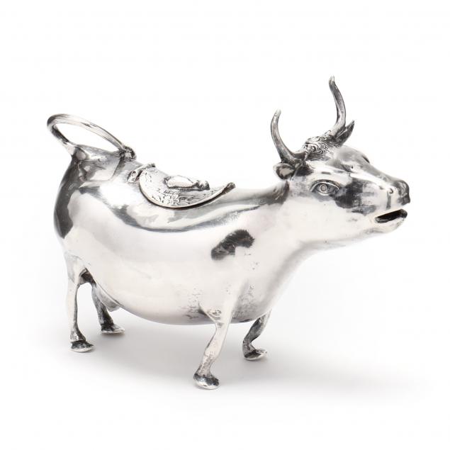 an-imported-edwardian-silver-cow-creamer