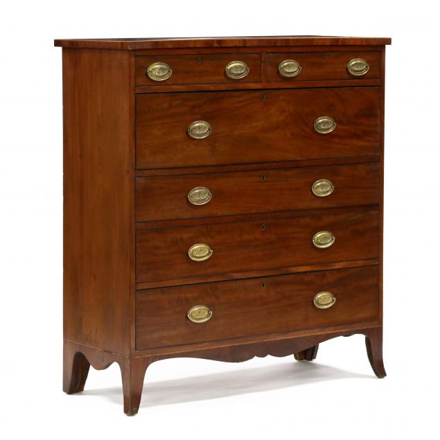 george-iii-mahogany-semi-tall-chest-of-drawers